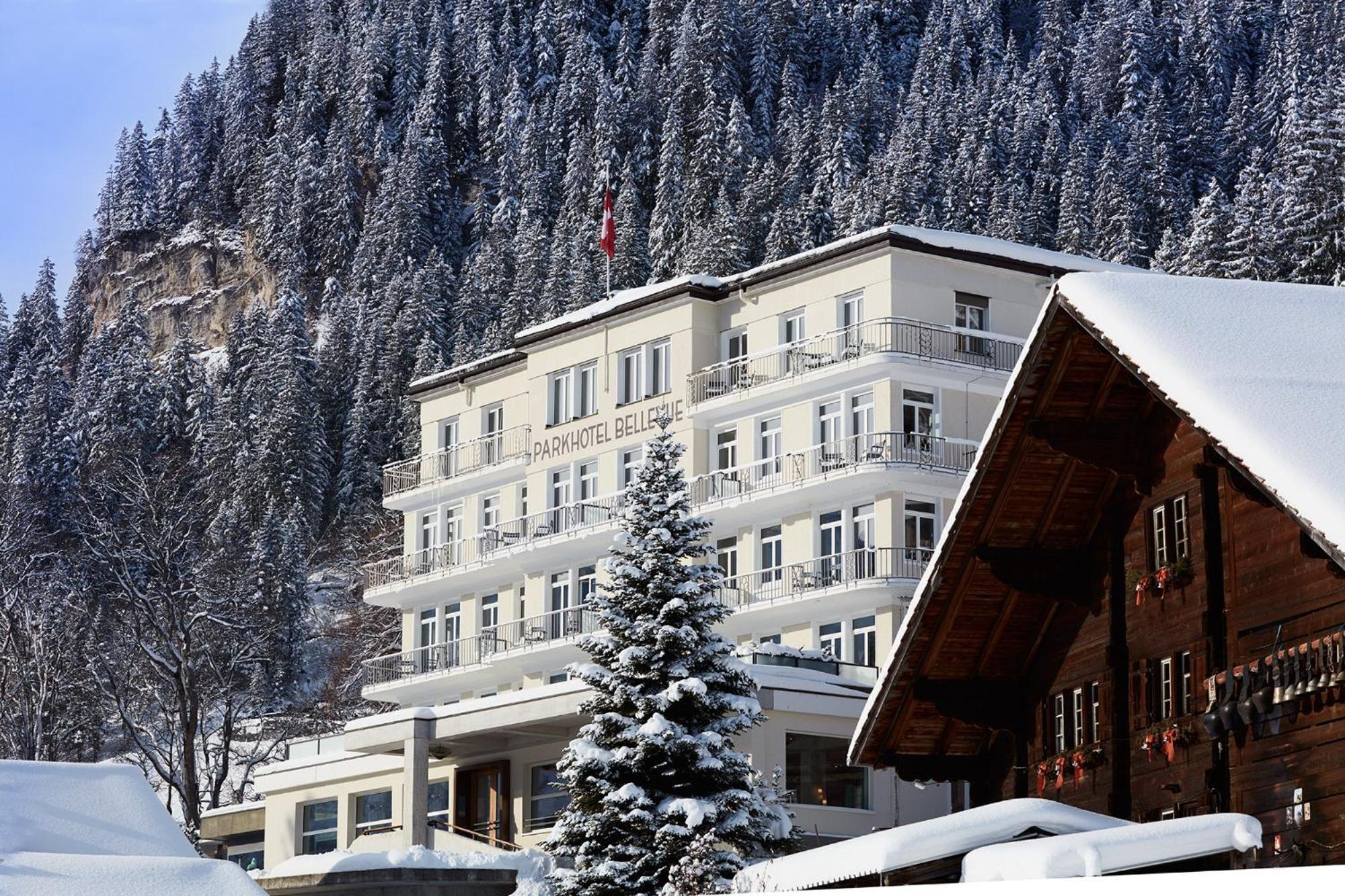 Bellevue Parkhotel & Spa - Relais & Chateaux Adelboden Buitenkant foto