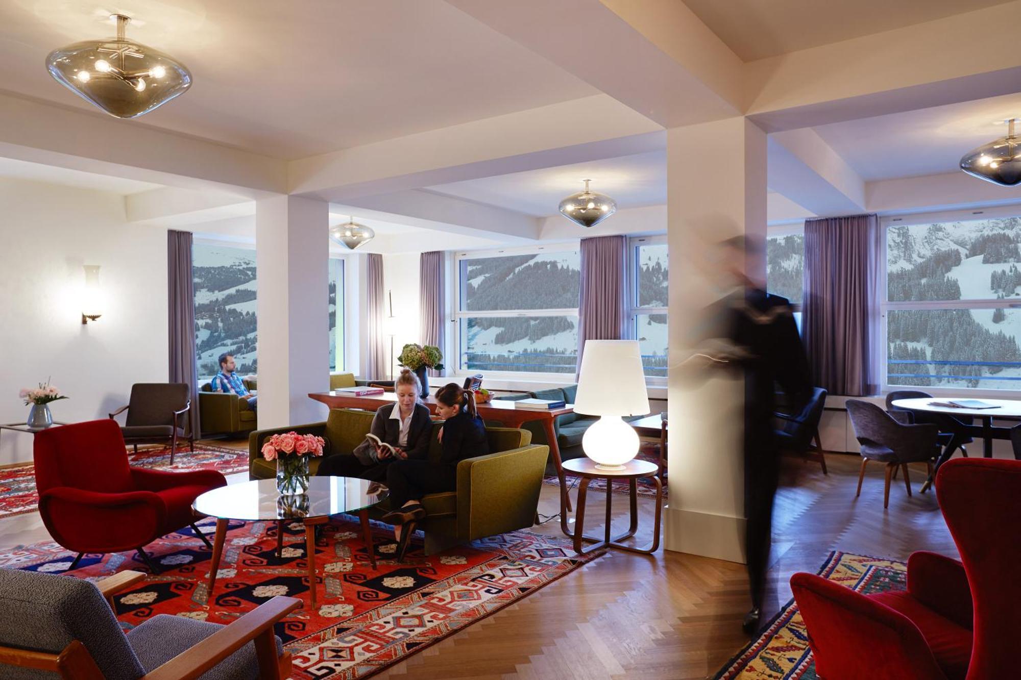 Bellevue Parkhotel & Spa - Relais & Chateaux Adelboden Buitenkant foto