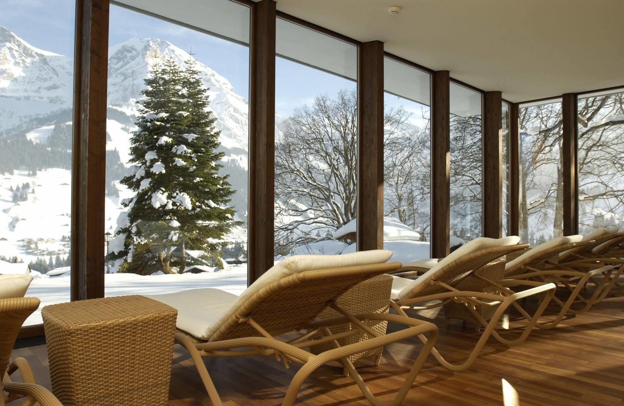 Bellevue Parkhotel & Spa - Relais & Chateaux Adelboden Buitenkant foto